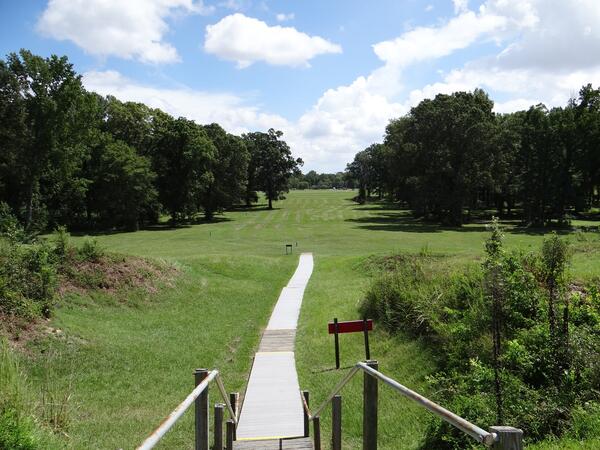 Image: View from Mound A to the East