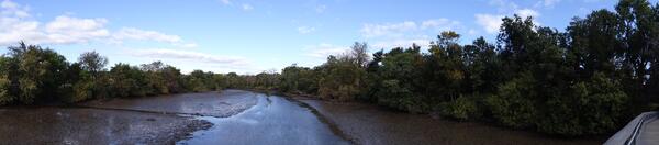 Image: A Panorama of the Boundary Channel of the Potomac River