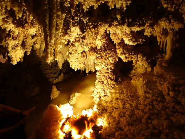 Image: Various Speleothems in the Caverns of Sonora