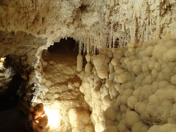 Image: Cave Formations and Waterlines