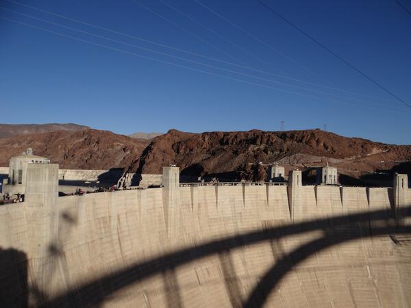 Image: Top of Hoover Dam