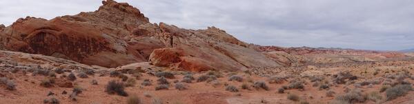 Image: Sandstone Panorama in the Valley of Fire