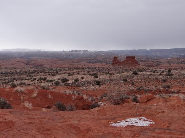 Image: Landscape of Arches National Park.