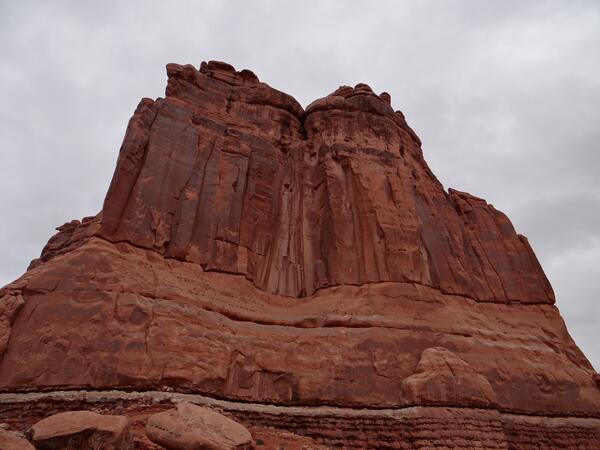 Image: Sandstone Tower in Arches National Park