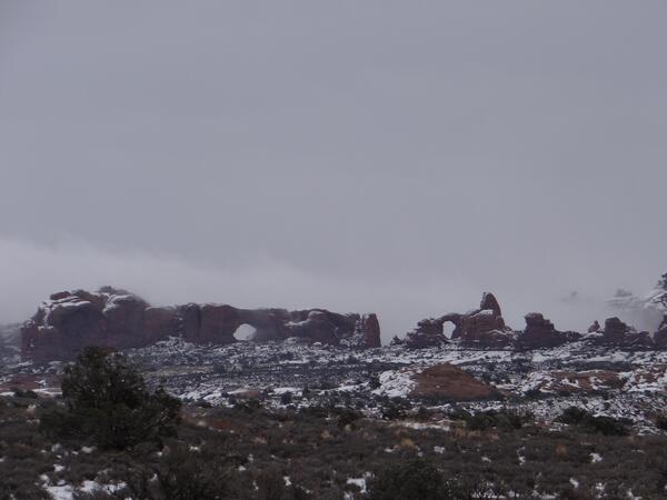 Image: Arch in Snow