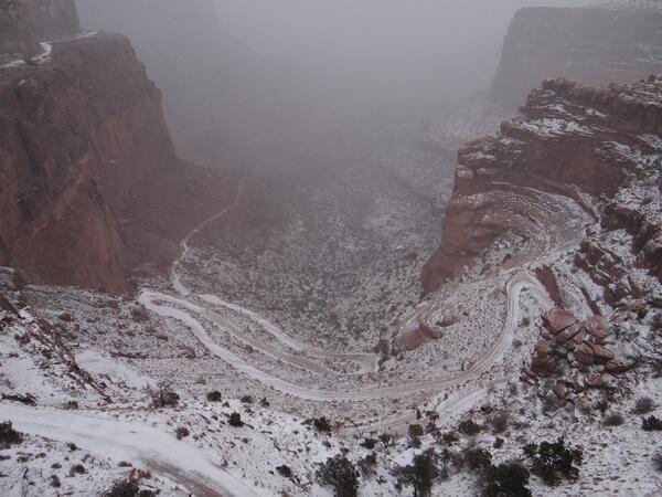 Image: Shafer Canyon Overlook