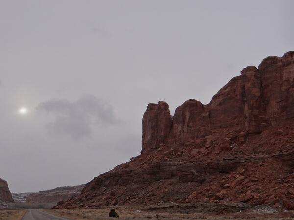 Image: Sandstone Cliffs near Canyonlands National Park
