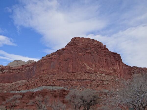 Image: Sandstone Monolith in Capitol Reef