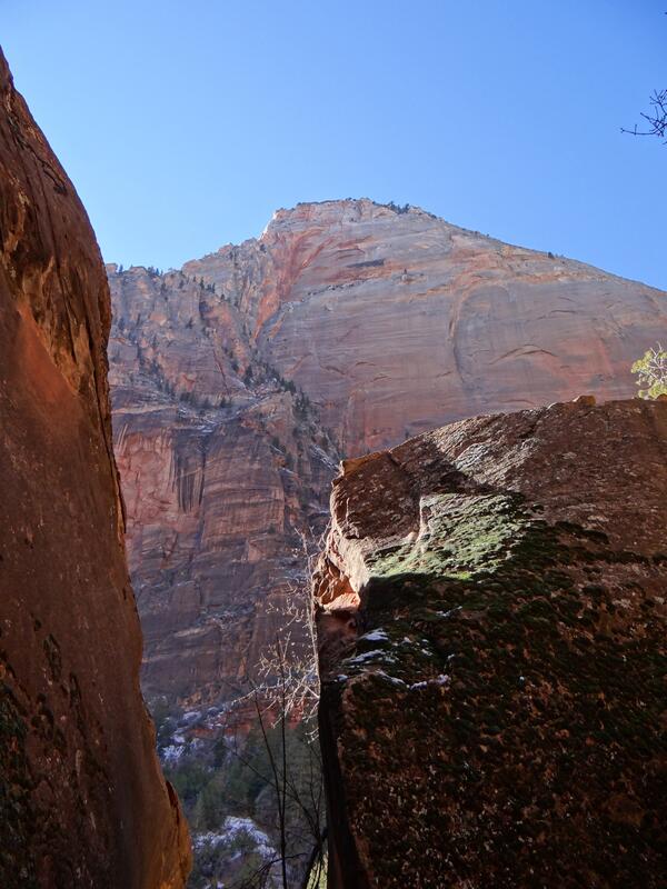 Image: Sandstone Peak near Emerald Pools