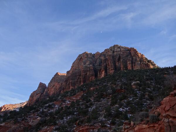 Image: Sandstone Peak in Zion National Park