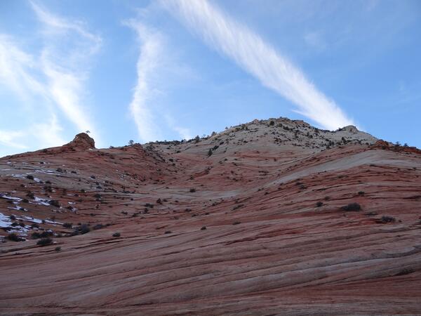 Image: Sandstone Peak in Zion National Park