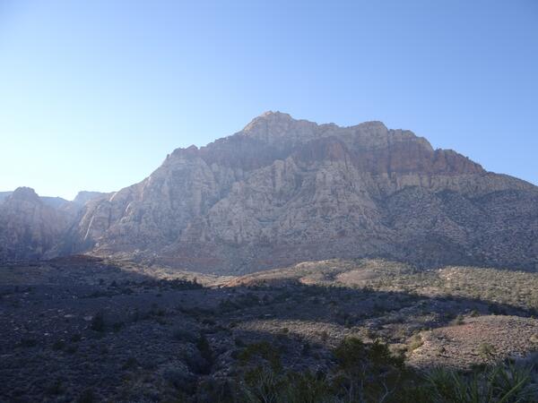 Image: Sunset over Pine Creek Canyon