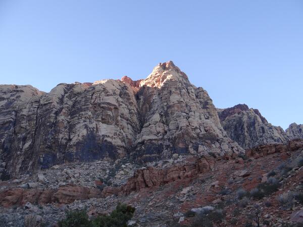 Image: Sunset in Pine Creek Canyon
