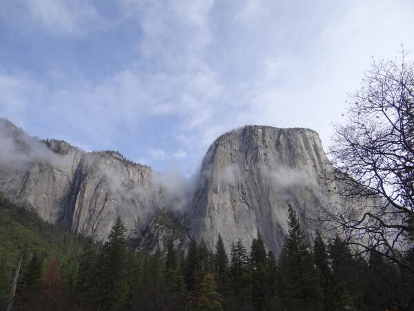 Image: El Capitan with Fog Clearing