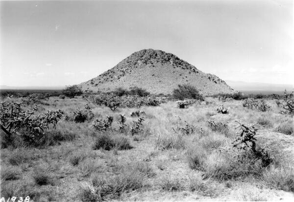 Image: Huérfano Butte, Santa Rita Experimental Range, Southern Arizona  - 1941