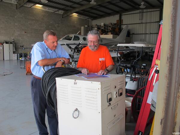 Image: Pre-Oil Reconnaissance Flight