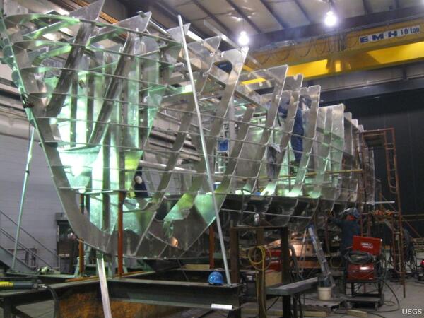 Image: Great Lakes Research Vessel New Construction