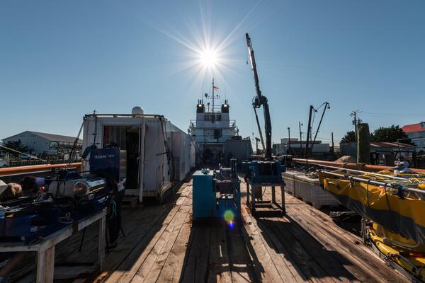 Image: On Deck with the Scarlett Isabella