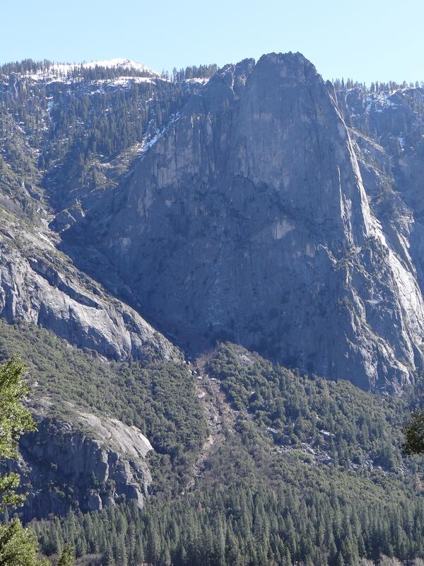 Image: Landslide below Moran Point