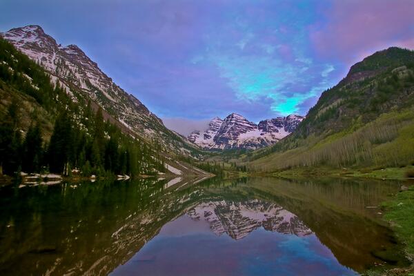 Image: Maroon Bells at Sunrise