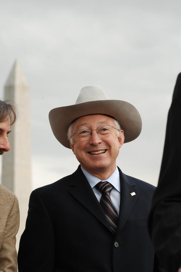 Image: Secretary Salazar: Announcing Investments in America's National Parks
