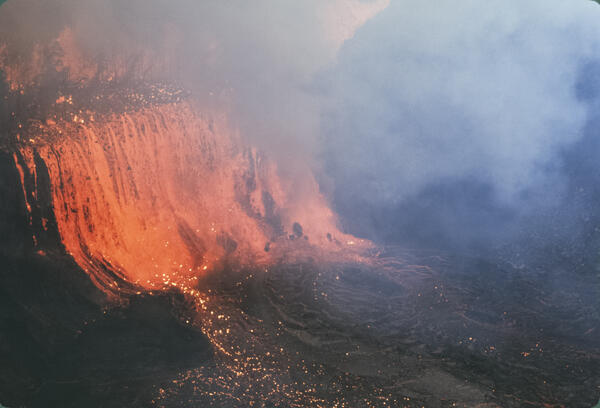 1969 Rift Eruption near Nāpau Crater