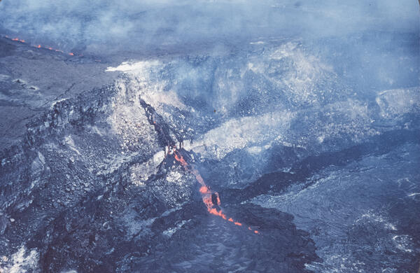 April 1982 Kaluapele Eruption