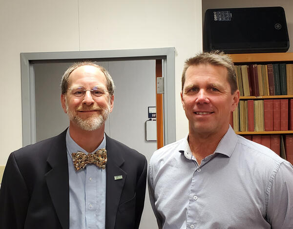 USGS Director David Applegate and South Atlantic Water Science Center Director Vic Engel