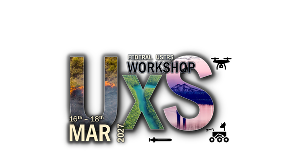 logo representing the upcoming 7th Federal UxS Users Workshop to take place from March 3-5, 2026