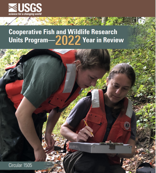 Ayla Skorupa and Allison Roy record mussel data