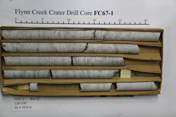 Flynn Creek Drill Core 67-01: Box 12