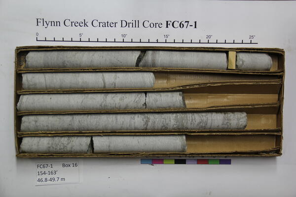Flynn Creek Drill Core 67-01: Box 16