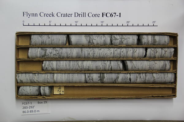 Flynn Creek Drill Core 67-01: Box 29