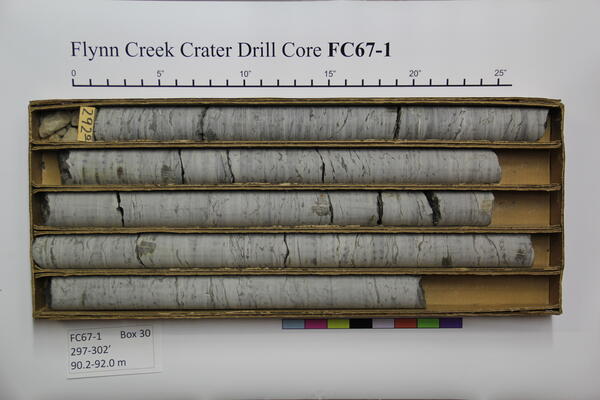 Flynn Creek Drill Core 67-01: Box 30