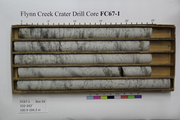 Flynn Creek Drill Core 67-01: Box 34 (FC67-1_Box_034)