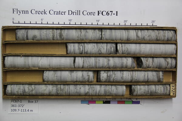 Flynn Creek Drill Core 67-01: Box 37 (FC67-1_Box_037)