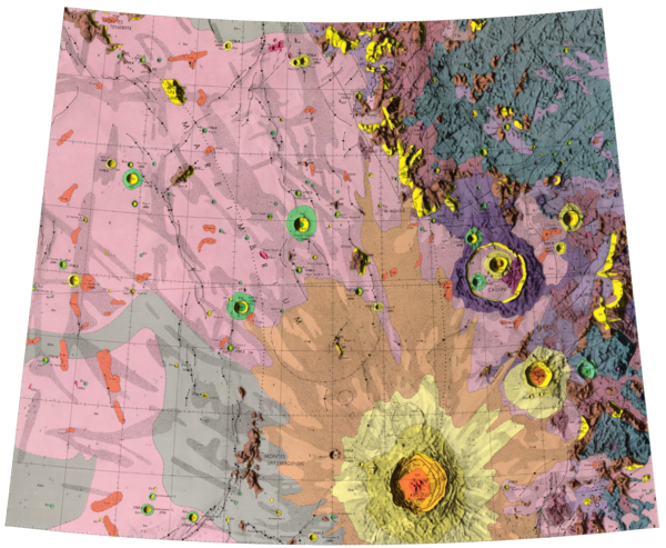 USGS IMAP 666: (LAC-25) Geologic map of the Cassini quadrangle of the Moon