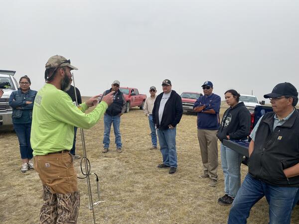 Hydrology Demonstration Day with the Blackfeet Water Department