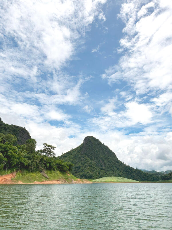 The Mae Suai Dam reservoir, Chiang Rai Province, Thailand 