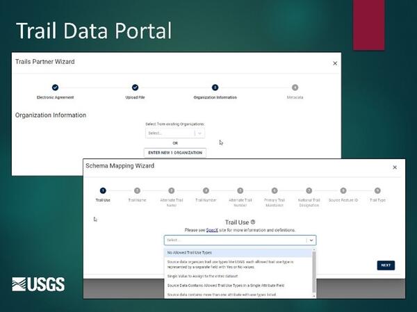 Trail Data Portal – Data Submission