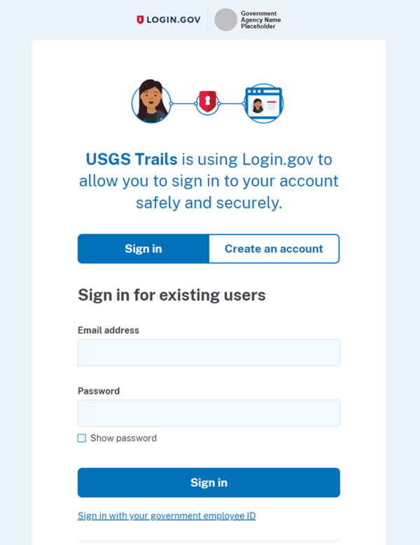 NDT Fall 2023 LOGIN.GOV Splash Screen