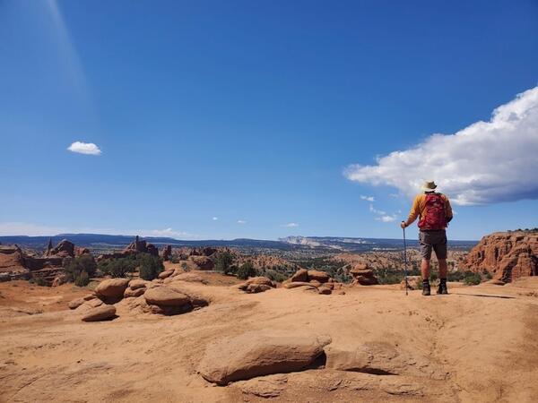 Looking out over Kodachrome State Park