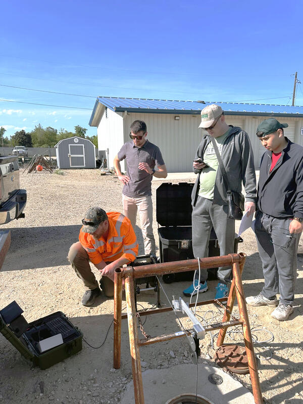 Field Setup for Groundwater Sensors