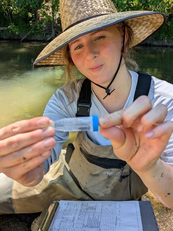 M.S. Student Hannah Swain-Menzel