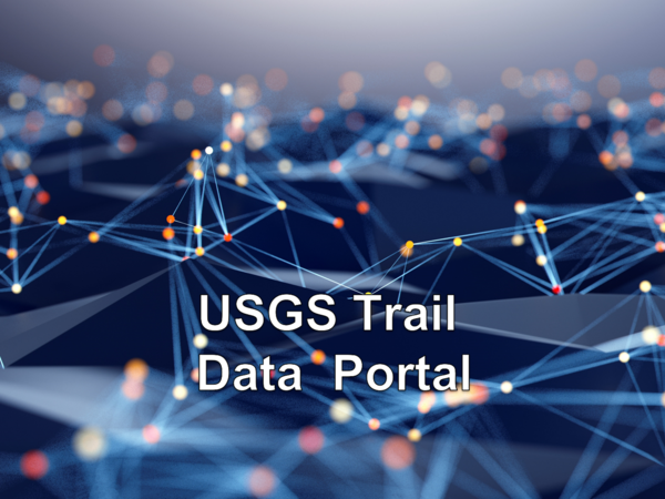 Blue background with dots connected by blue lines.