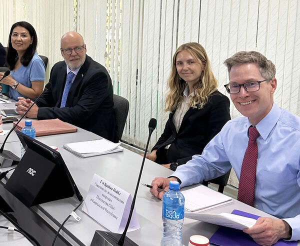 USGS scientists present overview of US-Kyrgyz bilateral study