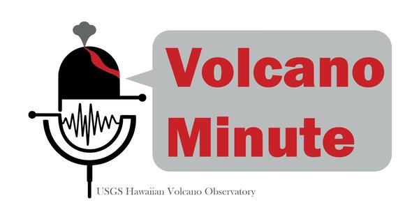 Color logo for weekly audio update on volcanic activity in Hawaii