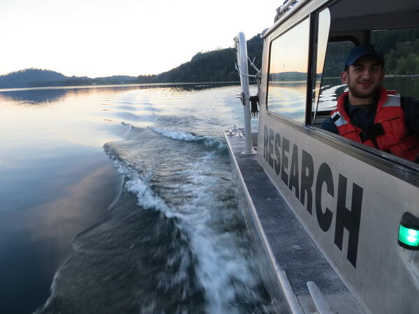 Research vessel in Washington