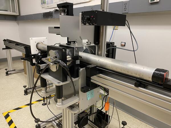 Scanning whole cores in aluminum liners on the GeoTek MSCL-S