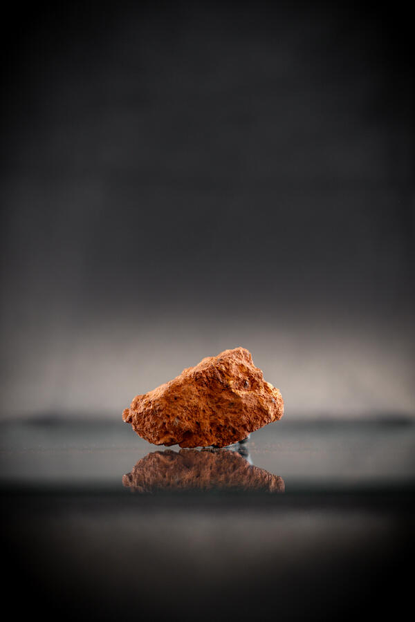 Bauxite ore specimen from the USGS mineral collection.